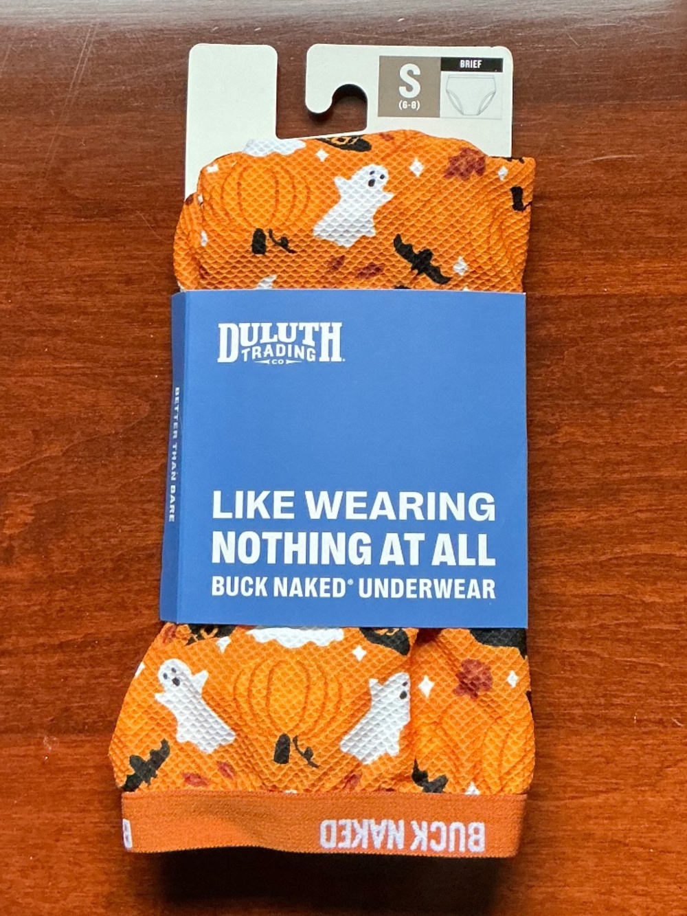Duluth Trading Womens Buck Naked Briefs Underwear Halloween Small 6-8 NWT